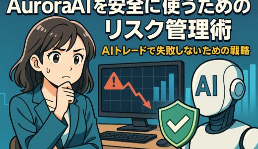AuroraAIを安全に使うためのリスク管理術｜AIトレードで失敗しないための戦略